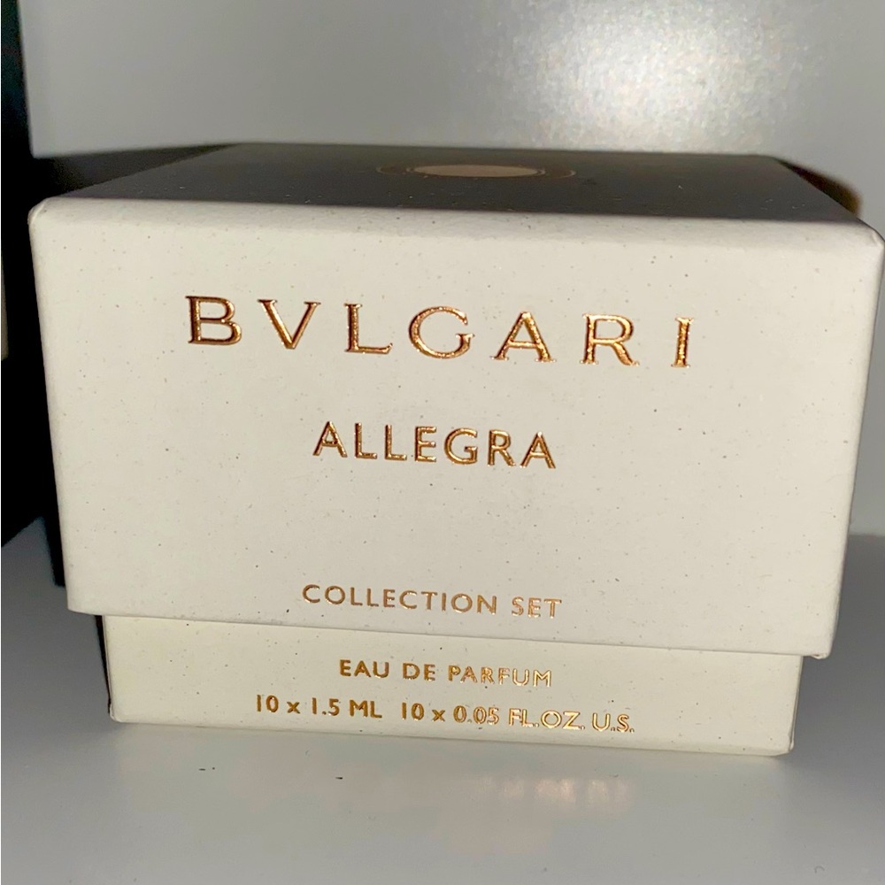 Limited Edition Bvlgari Allegra Collection Set, 10 x 1.5ml